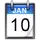 Calender icon for 10/01/2014